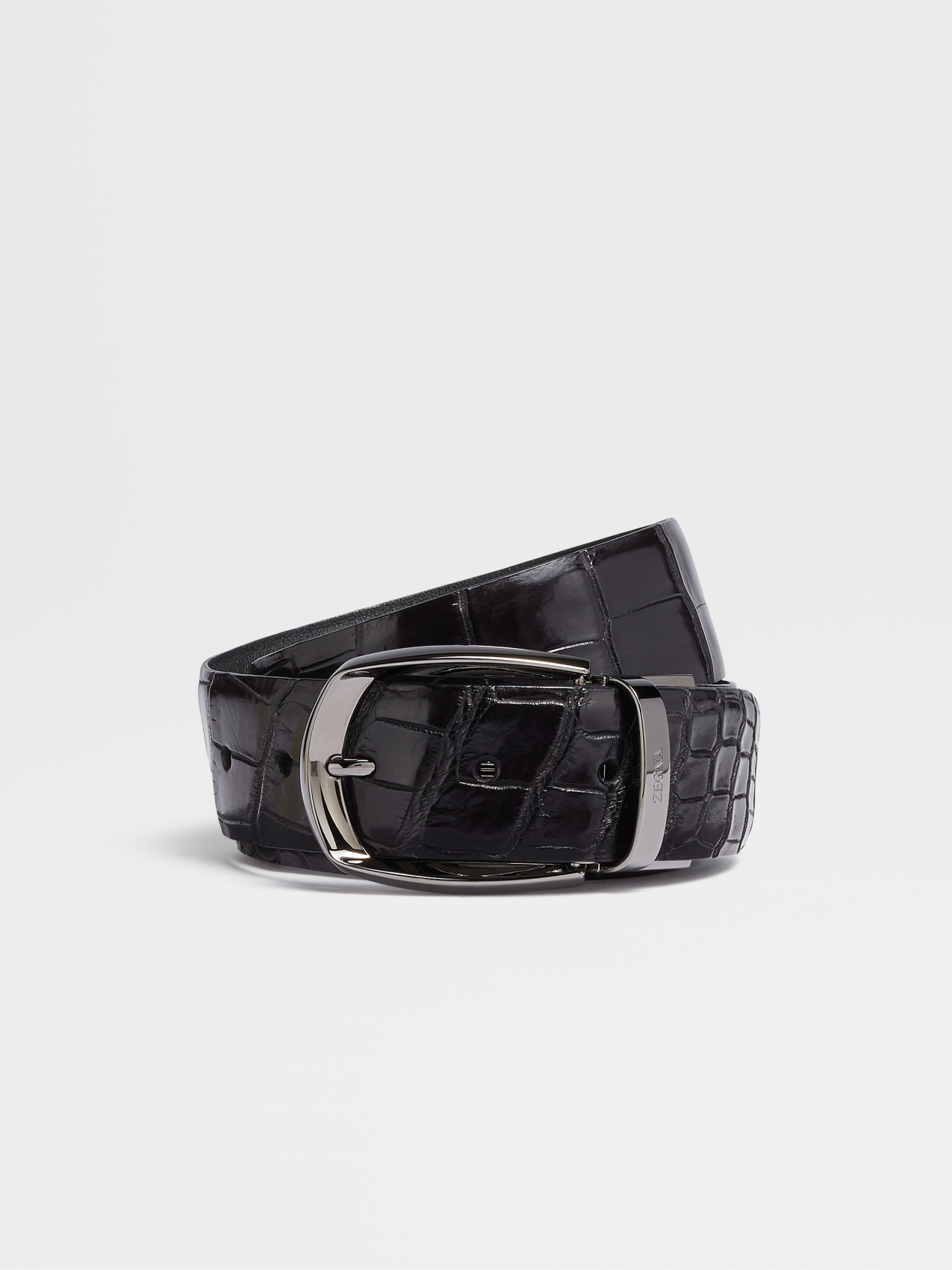 Black Alligator Belt